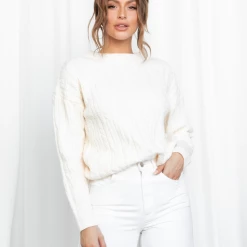 Pink Diamond Other Side Knit Jumper