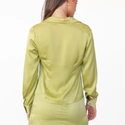 Into Fashion Joanna Mini Skirt (Olive)