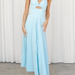 Thanne Zulu Maxi Dress (Light Blue)
