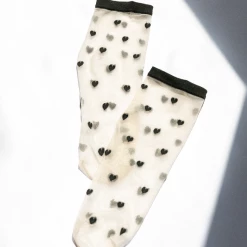 Charcoal Clothing Avri Socks (Black/White) Charcoal Exclusives