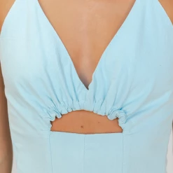 Thanne Zulu Maxi Dress (Light Blue)