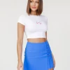 Charcoal Clothing New Arrivals Nova Mini Skirt (Cobalt)