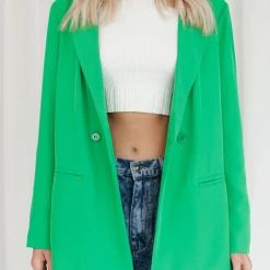 Into Fashion Vienna Blazer (Green)
