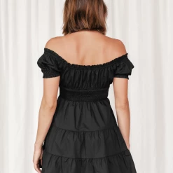 Into Fashion Kendra Mini Dress (Black)