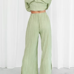 Charcoal Clothing New Arrivals Sweet Serenity Pants (Sage) 15 Charcoal Clothing New Arrivals Sweet Serenity Pants (Sage)