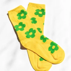 Charcoal Clothing Tessa Socks (Yellow)