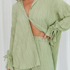 Charcoal Clothing Sweet Serenity Shirt (Sage) New Arrivals