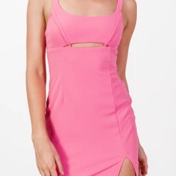 Sweet Accicia Freesia Mini Dress (Pink)