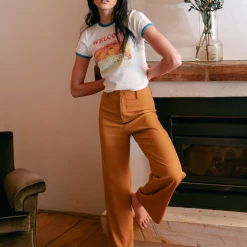 Into Fashion Bottoms Debut Pants (Mustard)