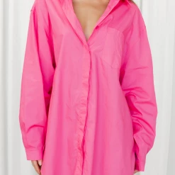 Charcoal Clothing South Beach Shirt (Hot Pink) Tops