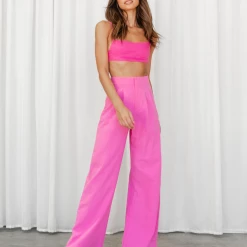 Charcoal Clothing Finley Pants (Pink)