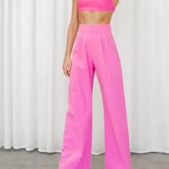 Charcoal Clothing Finley Pants (Pink)