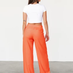 Charcoal Clothing Bottoms Cartea Pants (Orange)