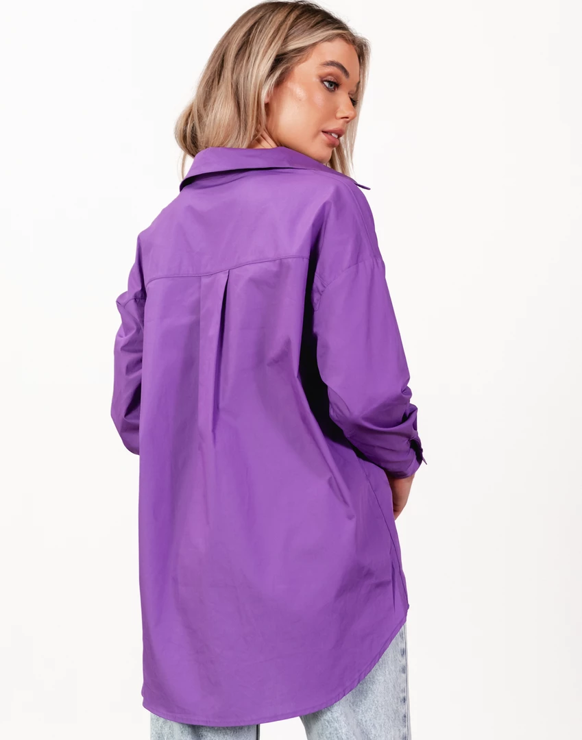 Into Fashion Tops Charlotte Shirt (Purple) 3 Into Fashion Tops Charlotte Shirt (Purple)