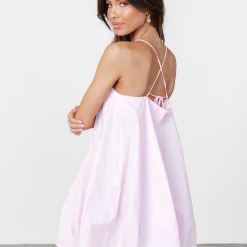 Charcoal Clothing Amalfi Mini Dress (Pink)