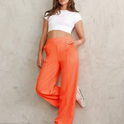Charcoal Clothing Bottoms Cartea Pants (Orange)