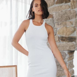 Charcoal Clothing Rebel Girl Mini Dress (White) Dresses 16 Charcoal Clothing Rebel Girl Mini Dress (White) Dresses