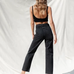 Charcoal Clothing Kaya Jeans (Black)