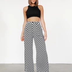 Thanne Ashton Pants (Black Check)