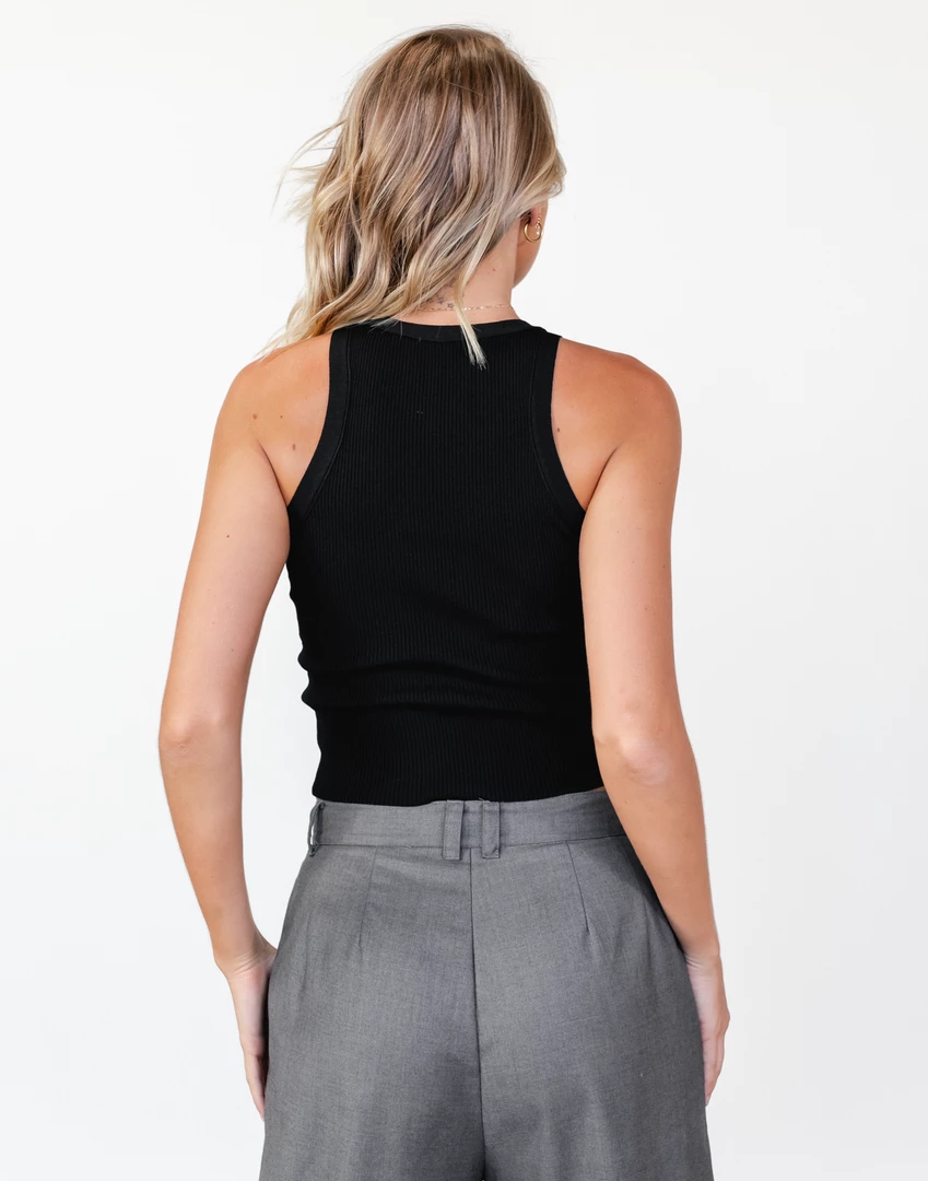 Thanne Cassidy Tank Top (Black) Tops 3 Thanne Cassidy Tank Top (Black) Tops