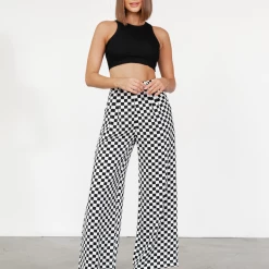 Thanne Ashton Pants (Black Check) 10 Thanne Ashton Pants (Black Check)