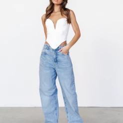 Luvalot New Arrivals Oliver Corset Top (White)