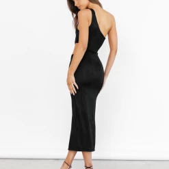 Alive Girl Catie Midi Dress (Black) New Arrivals