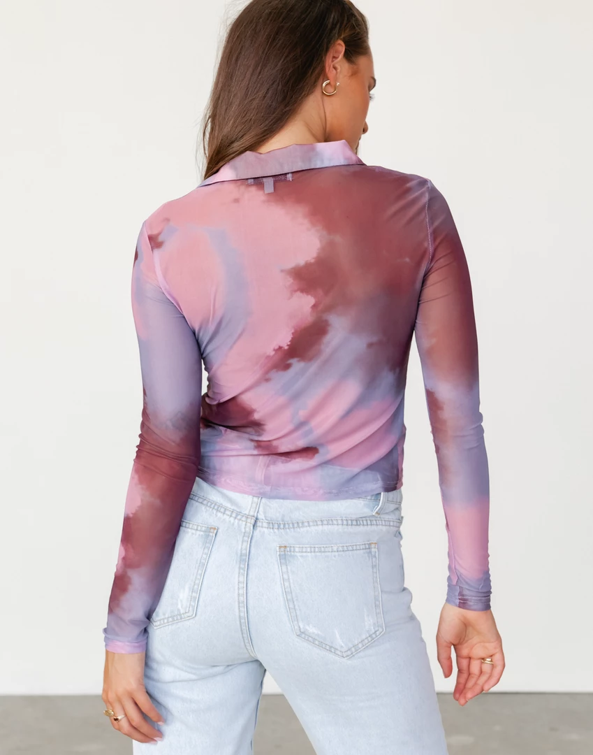 Into Fashion Oaklynn Top (Purple) Tops 3 Into Fashion Oaklynn Top (Purple) Tops