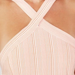 Mint Vanilla Sydnee Midi Dress (Rust)