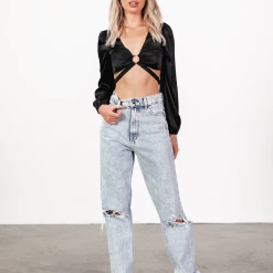 Alive Girl Emalia Top (Black)