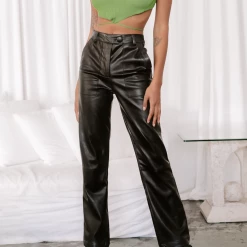 Bottoms Kayden Trousers (Black) - 4th & Reckless