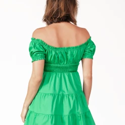 Into Fashion Kendra Mini Dress (Green) Dresses