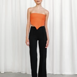 Luvalot Amae Knit Top (Orange)