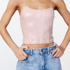 Luvalot Jordan Corset Top (Beige)