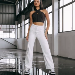 Charcoal Clothing New Arrivals Mali Jeans (White)