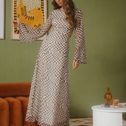 Charcoal Clothing New Arrivals Harmony Maxi Dress