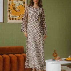 Charcoal Clothing New Arrivals Harmony Maxi Dress