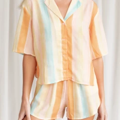 Thanne Sets + Co-ords Afternoon Sun Shirt (Yellow Stripe) 12 Thanne Sets + Co-ords Afternoon Sun Shirt (Yellow Stripe)