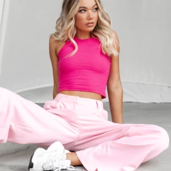 Thanne Kennedy Tank Top (Hot Pink)