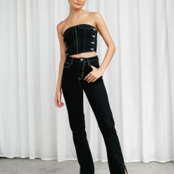 Alabama Jeans (Black) - By Lioness Sets + Co-ords