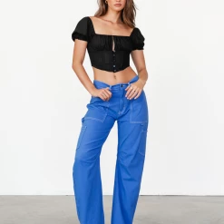 Into Fashion Isabelle Top (Black)