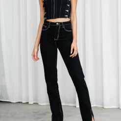 Alabama Jeans (Black) - By Lioness Sets + Co-ords 11 Alabama Jeans (Black) - By Lioness Sets + Co-ords