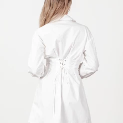 Ruby Sees Marlowe Mini Dress (White) Dresses