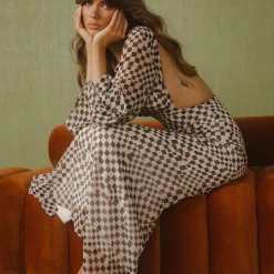 Charcoal Clothing New Arrivals Harmony Maxi Dress