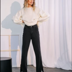 Charcoal Clothing New Arrivals Ashton Jeans (Black)