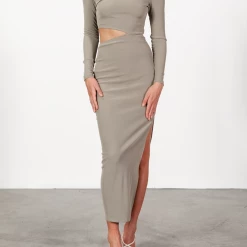 Style State Dresses Atlas Maxi Dress (Olive)