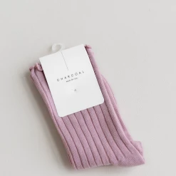 Charcoal Clothing Daisy Socks (Pink)