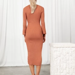 My Girl Lana Midi Dress (Rust) Dresses 13 My Girl Lana Midi Dress (Rust) Dresses