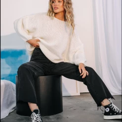 Charcoal Clothing New Arrivals Ashton Jeans (Black)