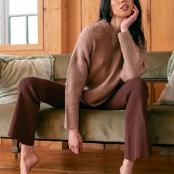 White Closet Carefree Knit Jumper (Brown) Jumpers & Cardigans 15 White Closet Carefree Knit Jumper (Brown) Jumpers & Cardigans